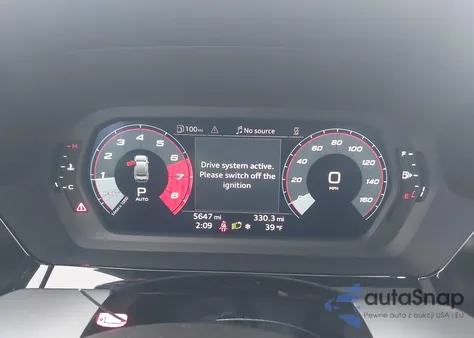 2025 Audi A3 Premium 40 Tfsi Quattro S Tronic z USA, uszkodzony, nr VIN WAUGUDGY4SA051047